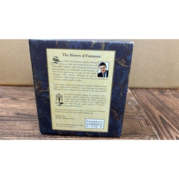 FONTANINI HEIRLOOM NATIVITY SCENE TOUR EXCLUSIVE ORNAMENT 65174 NEW - Picture 3 of 6